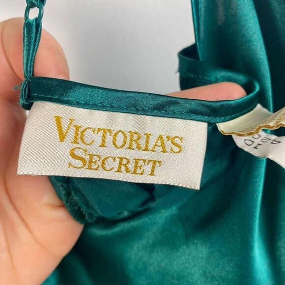 Victoria’s Secret Gold Label Vintage Satin Slip Mini Dress - Picture 6 of 9